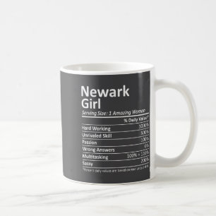 Newark Mädchen Nj New Jersey Lustige Stadt Heimat Kaffeetasse