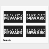 Newark, New Jersey - Brick City - STICKERS (Blatt)