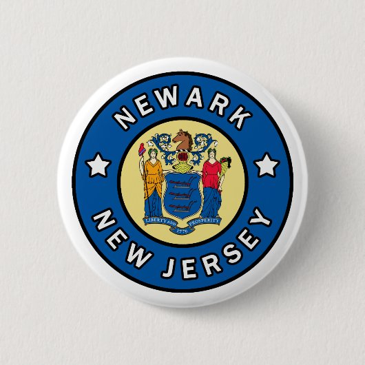Newark New Jersey Button (Vorderseite)