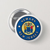 Newark New Jersey Button (Vorne & Hinten)