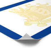 Newark (New Jersey) City Flag Poster (Ecke)