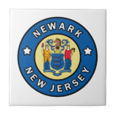 Newark New Jersey Fliese (Vorderseite)