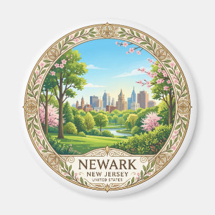 Newark New Jersey Magnet