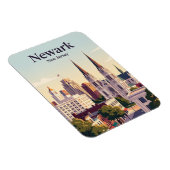 Newark, New Jersey Magnet (Rechte Seite)