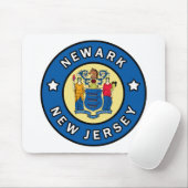 Newark New Jersey Mousepad (Mit Mouse)