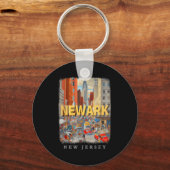 Newark New Jersey Nj Urban Energy Sd649  Schlüsselanhänger (Vorderseite)