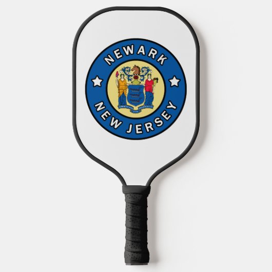 Newark New Jersey Pickleball Schläger (Vorderseite)
