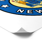 Newark New Jersey Poster (Ecke)