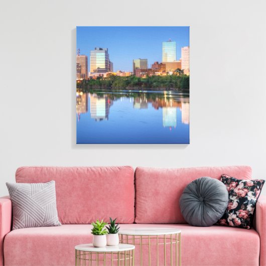 Newark New Jersey Wrapped Canvas Art 16,80 X 17,50 Leinwanddruck (Insitu (Wohnzimmer))