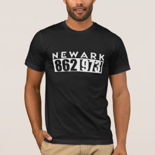 NEWARK NJ 862 u. Postleitzahl 973 T-Shirt