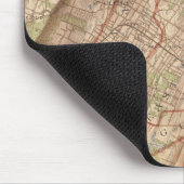 Newark und Elizabeth, New Jersey Mousepad (Ecke)