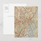 Newark und Paterson, New Jersey Postkarte (Vorne/Hinten)
