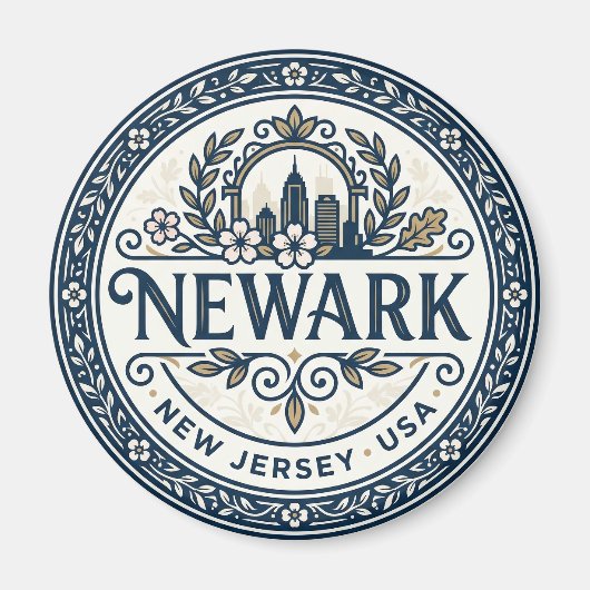 Newark USA Magnet (Vorne)