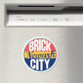 Newark Vintag Label Magnet (In Situ (Geschirrspüler))