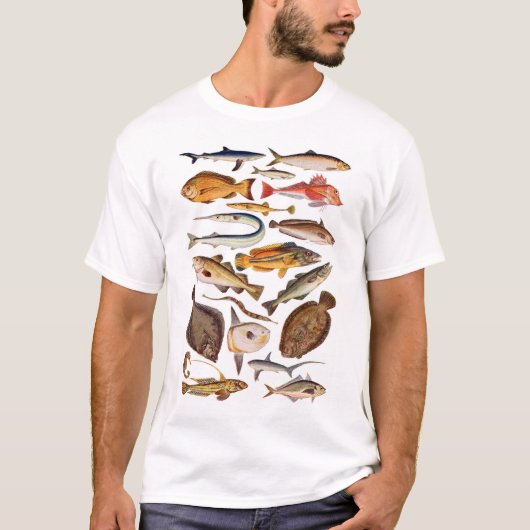 newartsweb - so viele mehr Fische, so wenig Zeit T-Shirt (Vorderseite)