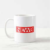 Newb-Briefmarke Kaffeetasse (Links)