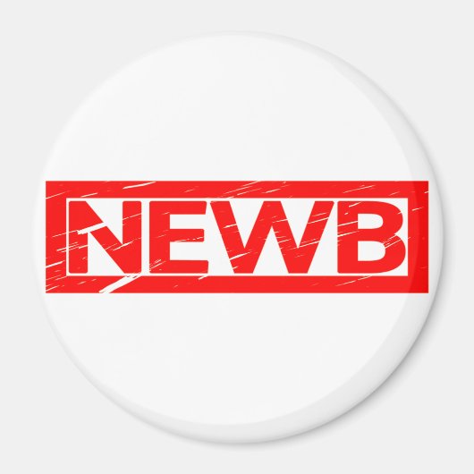 Newb-Briefmarke Magnet (Vorne)