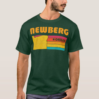 Newberg Oregon Vintag Distressed Souvenir T-Shirt