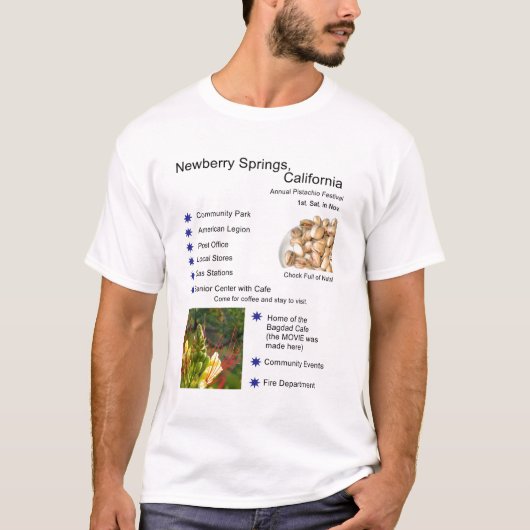 Newberry Frühlinge, Kalifornien-T - Shirt (Vorderseite)