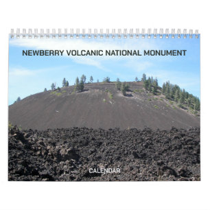Newberry Volcanic National Monument Fotografie Kalender