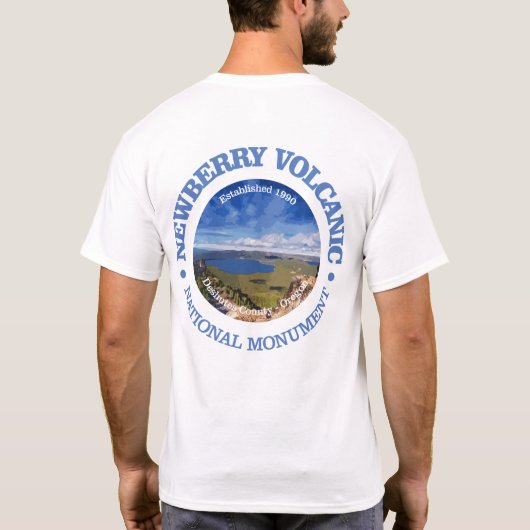Newberry Volcanic NM T-Shirt (Rückseite)