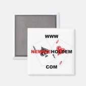 NewbieHoldem-Logo Magnet (Vorderseite/Rückseite)