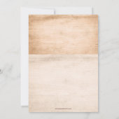 Newborn Boy Boy Ankündigung (Rückseite)