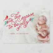 NEWBORN Jolly Christmas Saison Menükarte (Vorderseite)