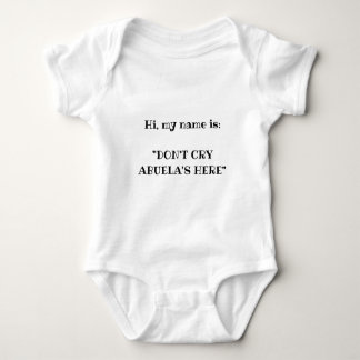 NEWBORN SHIRT BODYSUIT Geschenk für ABUELA niedlic