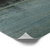 Newburgh, NY - Aussicht auf den Hudson River Poster (Ecke)