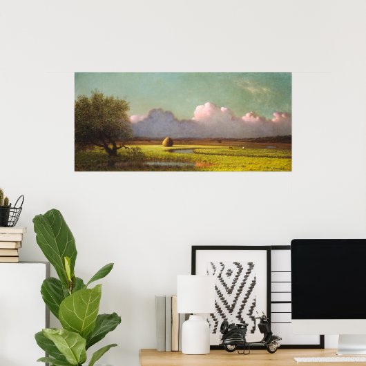 Newbury Marshes - Martin Heade Fine Art Poster (Heimbüro)