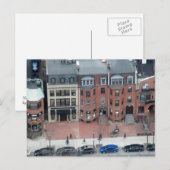 Newbury Street Postkarte (Vorne/Hinten)
