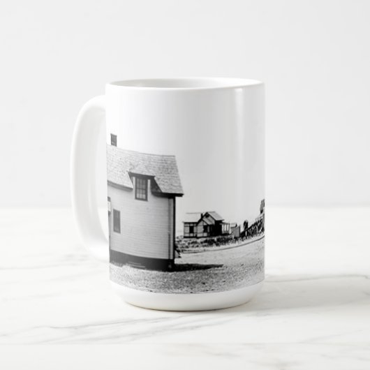 Newburyport Hafen-Leuchtturm Kaffeetasse (Vorderseite Links)