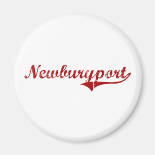 Newburyport Massachusetts klassischer Entwurf Magnet