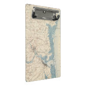 Newburyport, Massachusetts Mini Klemmbrett (Schrägansicht)