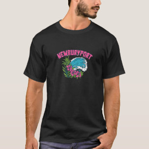 Newburyport Massachusetts Summer Ma Tropical US Ci T-Shirt
