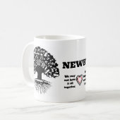 NEWBY FAMILY KAFFEETASSE (Vorderseite Links)