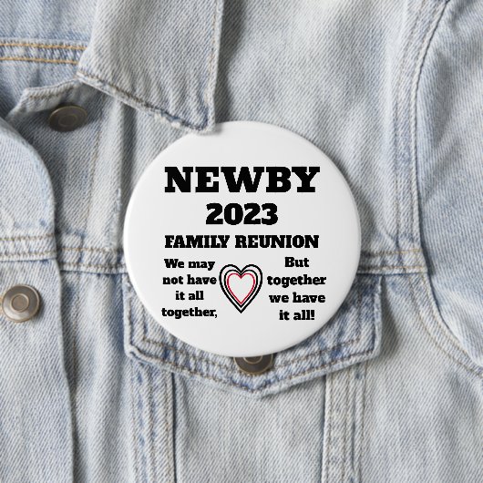 NEWBY FAMILY WIEDERSEHEN 2023 BUTTON (Beispiel)
