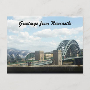 Newcastle-Ansicht Postkarte