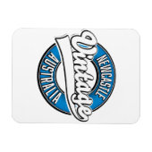 Newcastle australia Vintages Logo Magnet (Horizontal)