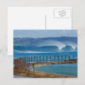 Newcastle Beach vom Canoe Pool Postkarte (Vorne/Hinten)