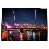 Newcastle bridges große geschenktüte (Rückseite)
