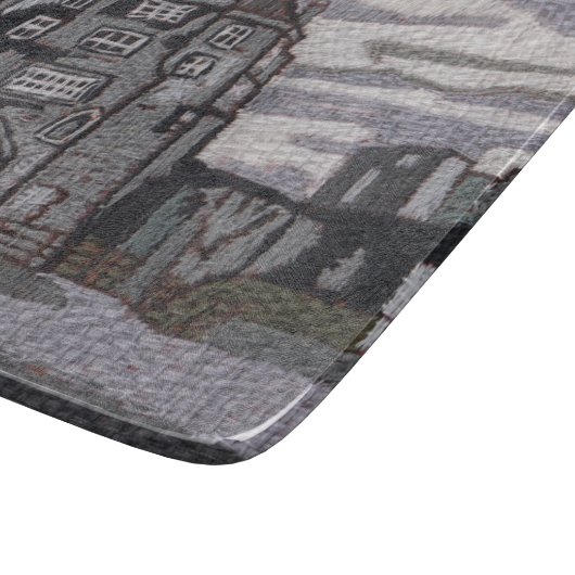 Newcastle castle schneidebrett (Ecke)