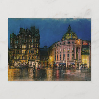 Newcastle City England, Vereinigtes Königreich Postkarte