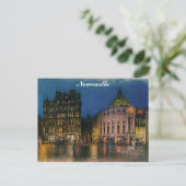 Newcastle England Artistic Postkarte (Stehend Vorderseite)