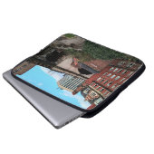 Newcastle-Gebäude Laptopschutzhülle (Vorne Knopf)