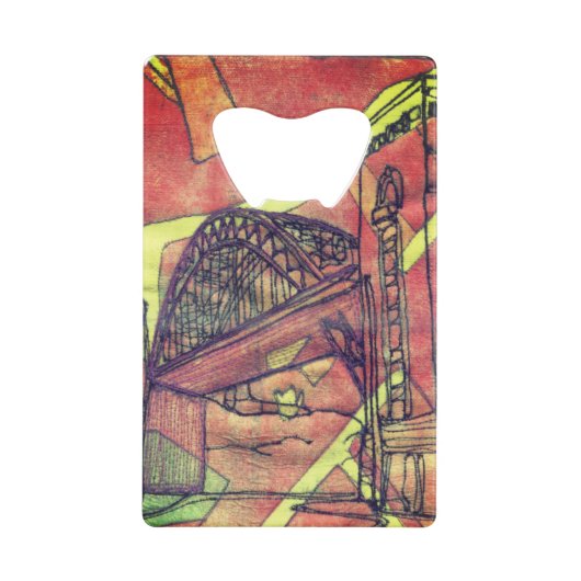 Newcastle Geldbeutel Flaschenöffner (Vorderseite)