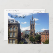 Newcastle Kathedrale Tyne Postkarte (Vorne/Hinten)