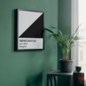 Newcastle Magpie - Vollständige Breite Poster