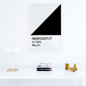 Newcastle Magpie - Vollständige Breite Poster